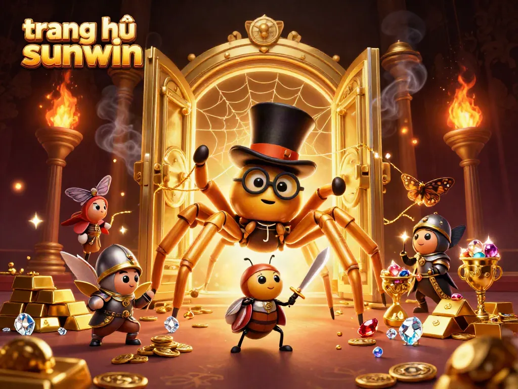 Engage with the vibrant world of trang chủ sunwin in this captivating casino illustration.