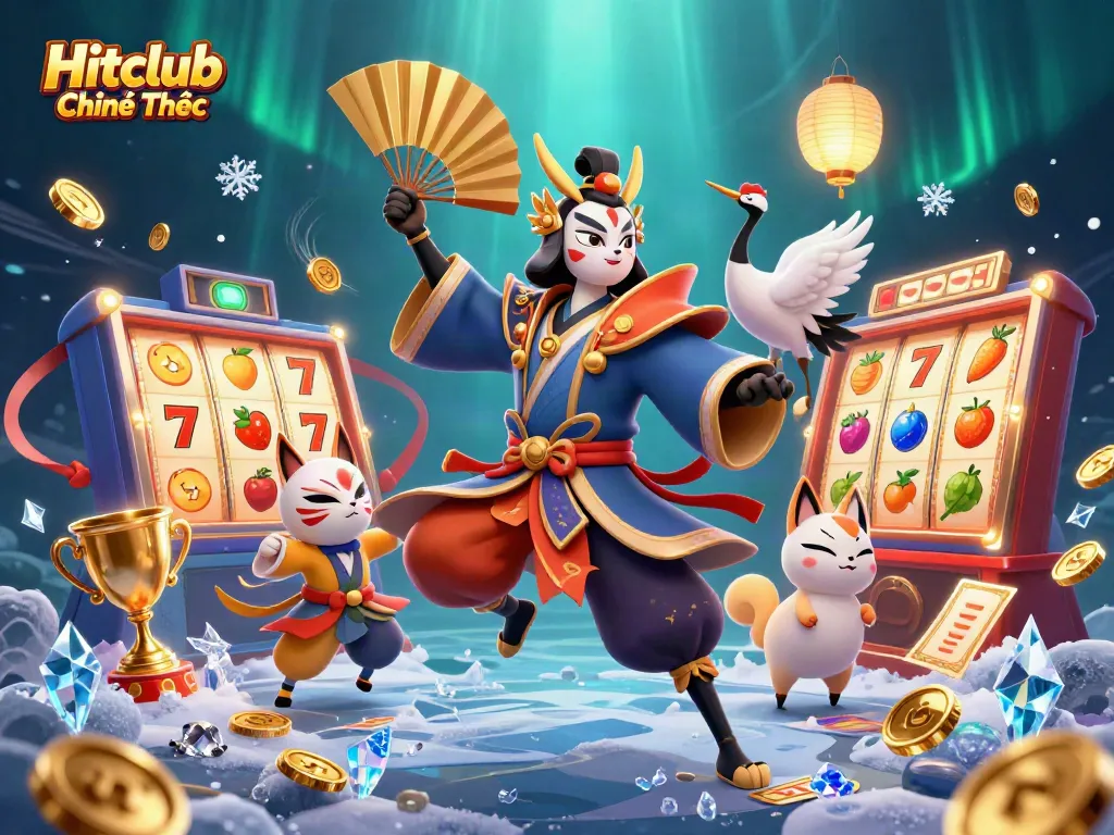 Engage with Hitclub Chính Thức in an ultra-detailed 3D online casino world full of excitement and game elements.