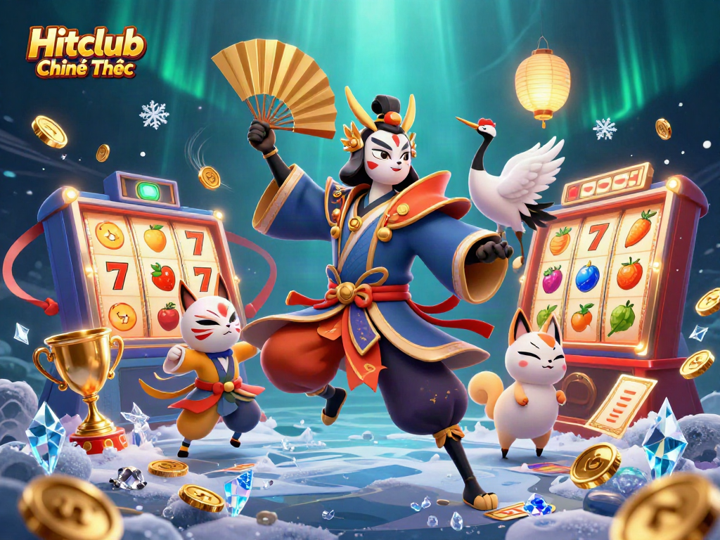 Engage with Hitclub Chính Thức in an ultra-detailed 3D online casino world full of excitement and game elements.