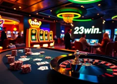 Experience the excitement of online gaming with 23win.com and enjoy thrilling casino gameplay.