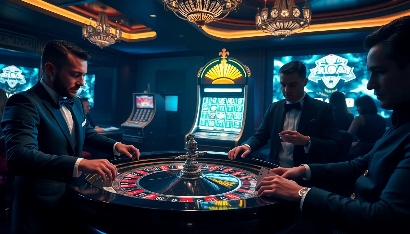 The hidden wiki inspires a thrilling casino scene with players at a roulette table and engaging in strategic gameplay.