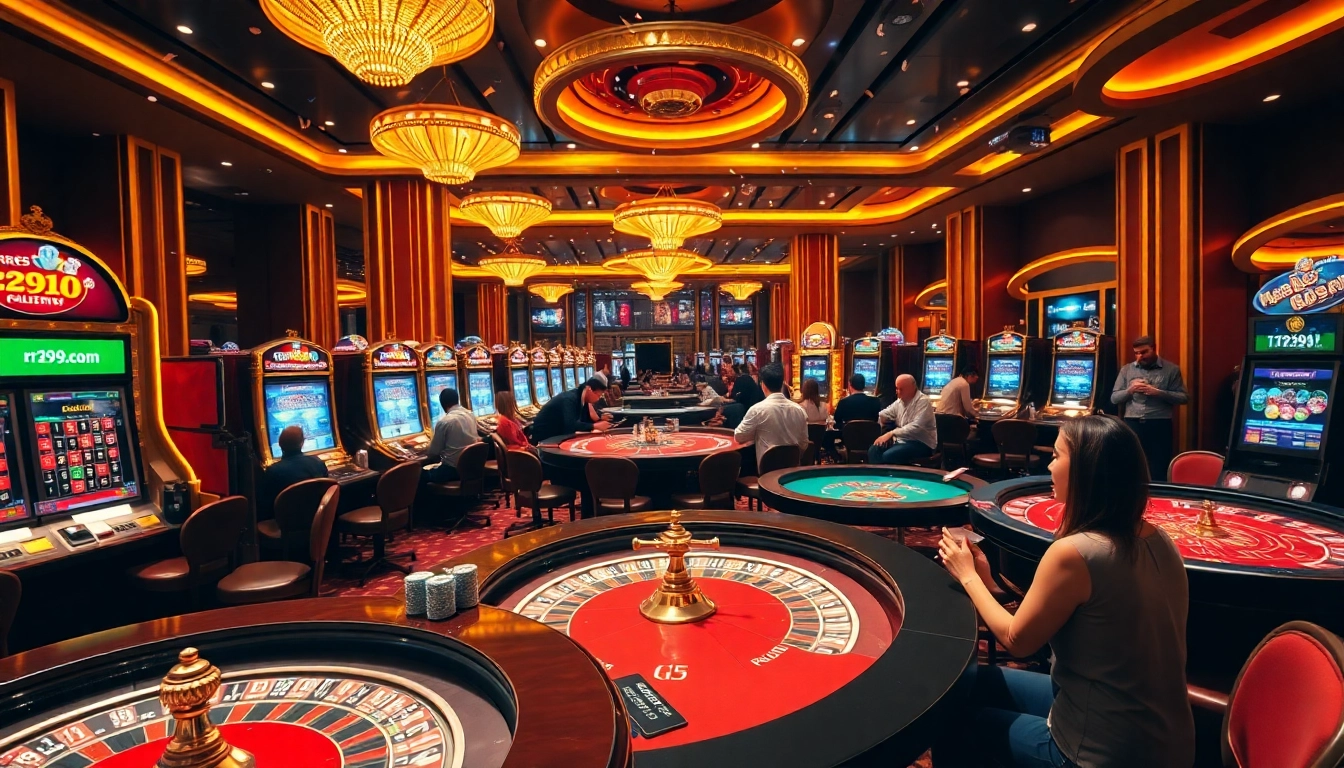 Experience the excitement of rr99.com with thrilling casino games and vibrant atmosphere.