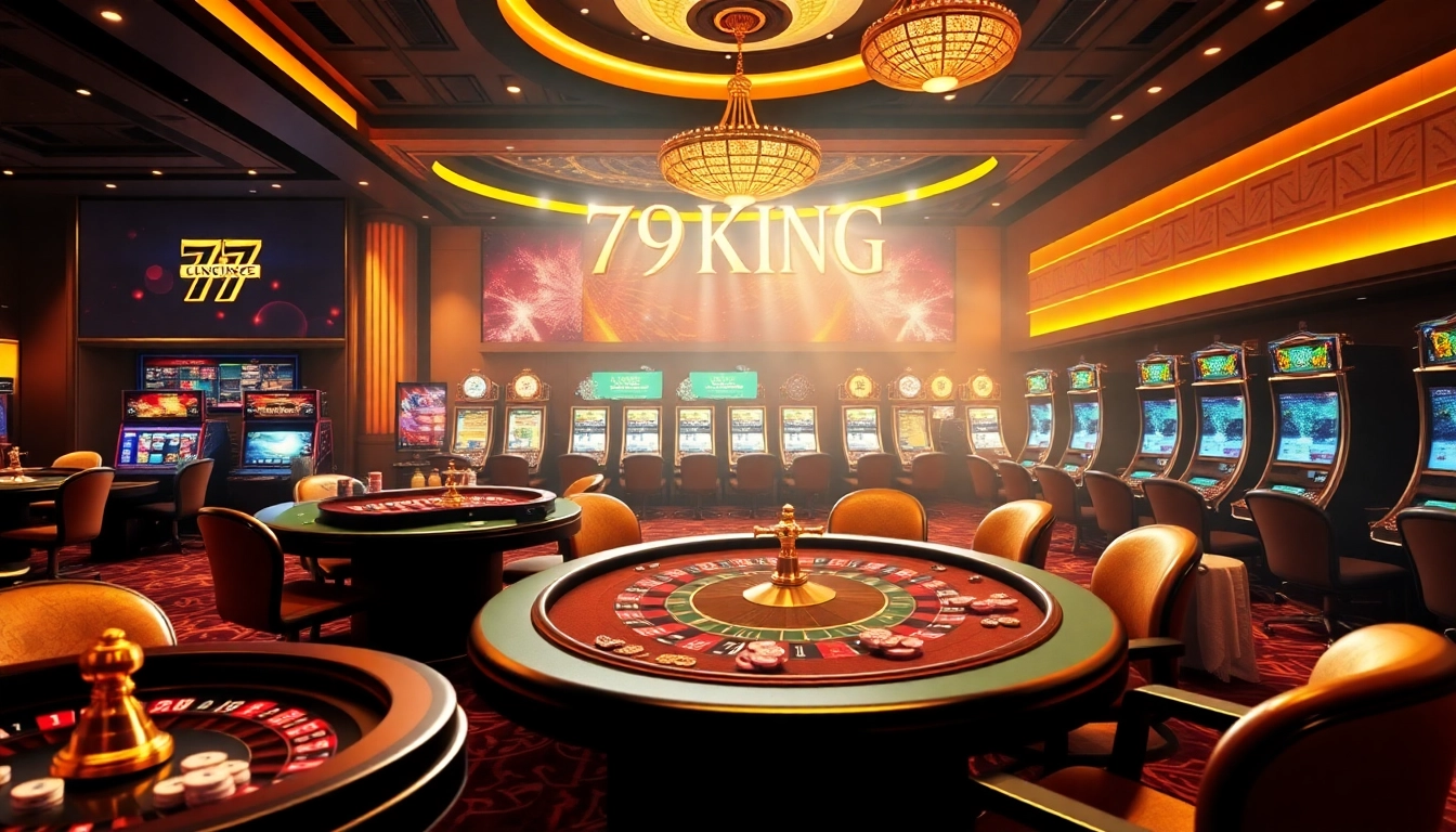 Engaged players at a 79KING casino table, showcasing the excitement of online gaming and gambling experiences.