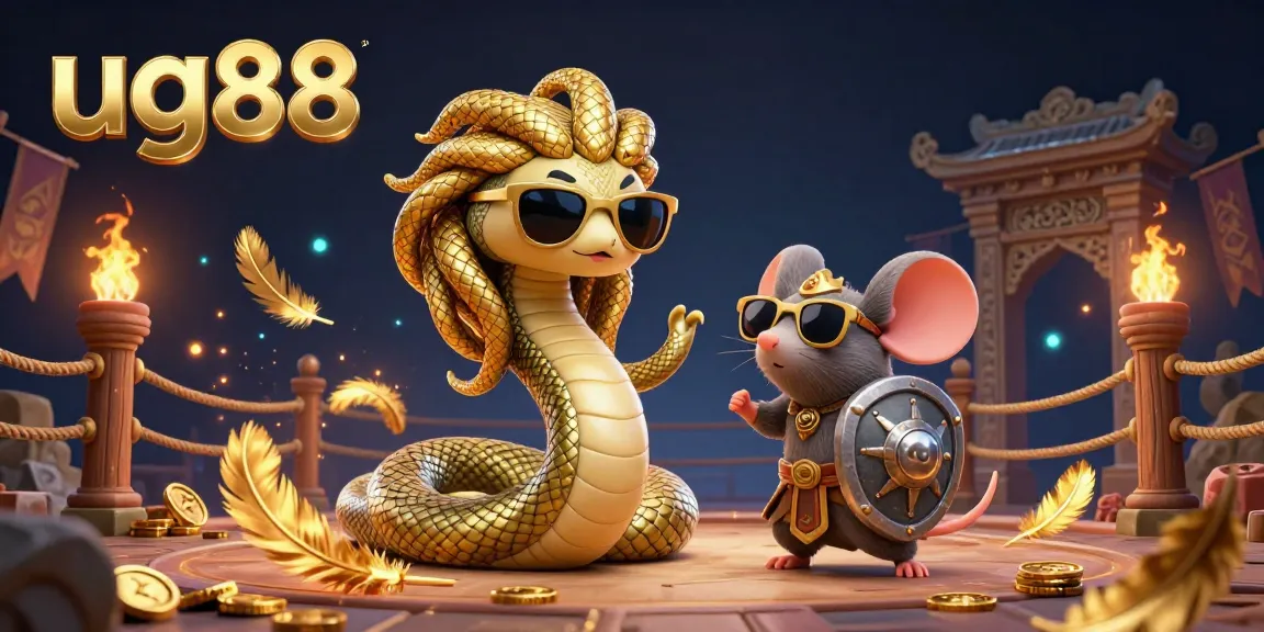 Engage with thrilling gameplay at ug88, featuring vibrant 3D casino elements in an exciting arena.