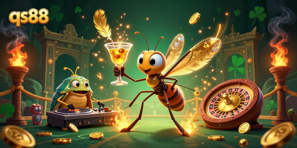 Engage in thrilling games at qs88 casino with dynamic characters and vibrant elements.