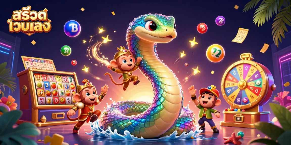 Engage with สล็อตเว็บตรง as a vibrant animated scene featuring playful characters, colorful gaming elements, and a dynamic atmosphere.